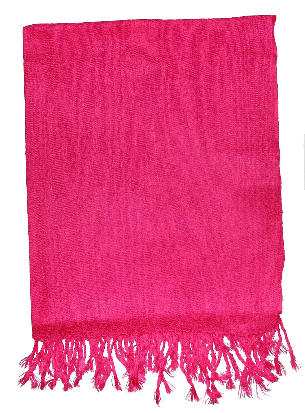3356 Pashmina Scarf Beautiful Solid Colors - Crimson